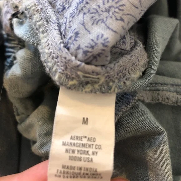 Aerie Wrap Back Romper Size Medium - Picture 3 of 7